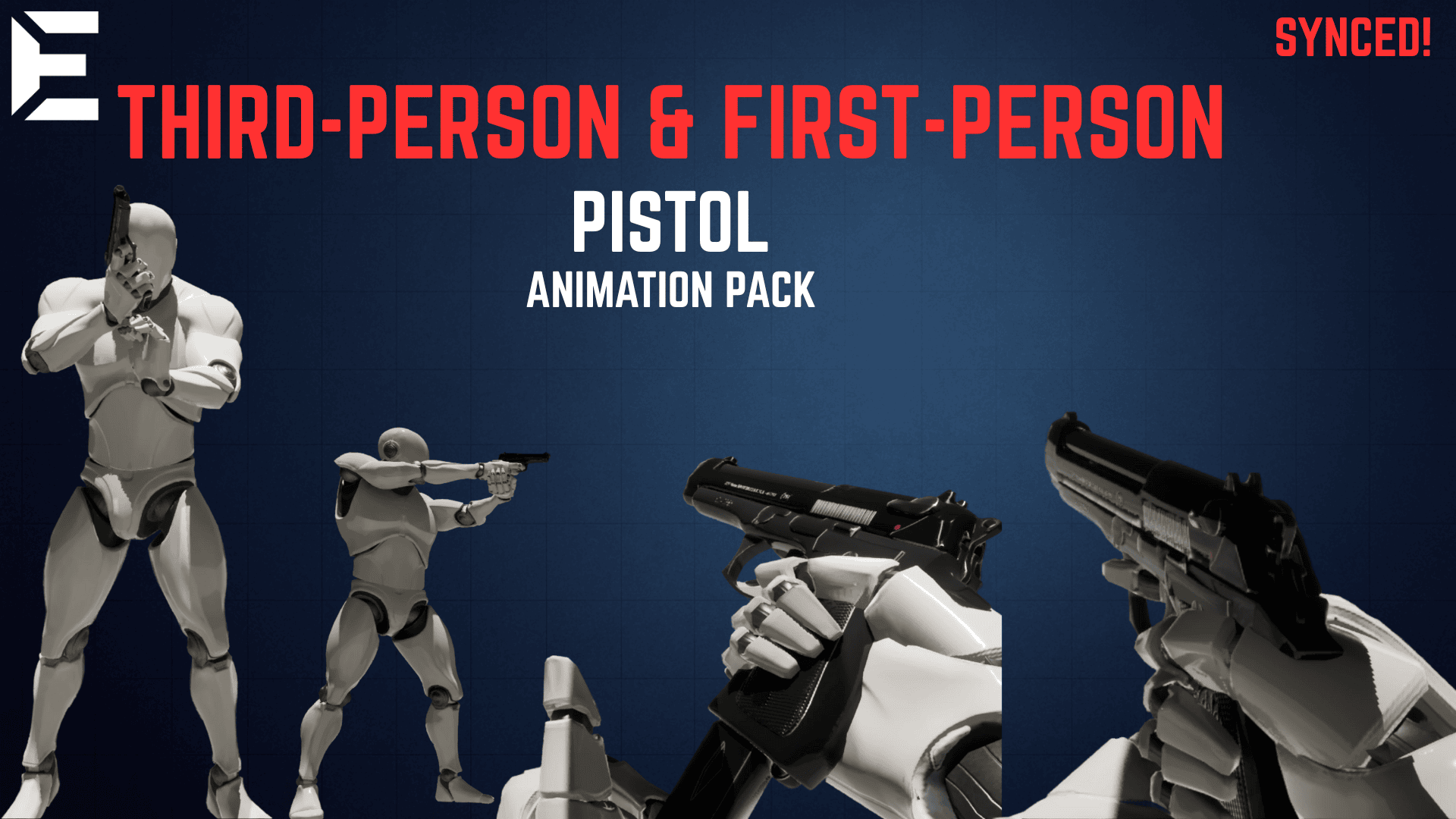 First-Person B-Pistol Animation Pack